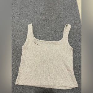 Ribbed tank top